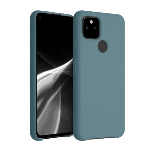 Кейс за Google Pixel 4a 5G, Силиконов, Син, 53932.207