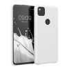 Кейс за Google Pixel 4a, Силиконов, Бял, 52549.02