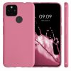 Кейс за Google Pixel 4a 5G, Силиконов, Розов, 51727.212