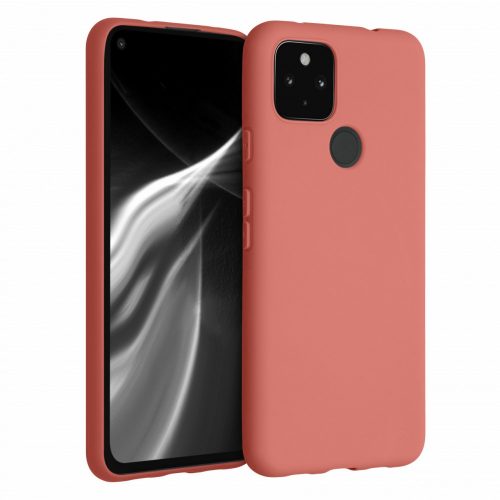 Кейс за Google Pixel 4a 5G, Силиконов, Оранжев, 51727.215