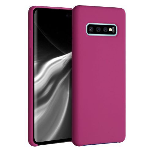 Калъф за Samsung Galaxy S10 Plus, Силиконов, Розов, 49028.213, kwmobile