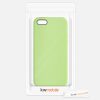 Калъф за Apple iPhone 5 / iPhone 5s / iPhone SE, силиконов, зелен, 42766.214