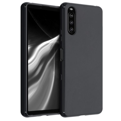 Кейс за Sony Xperia 10 III, Силиконов, Черен, 54754.01