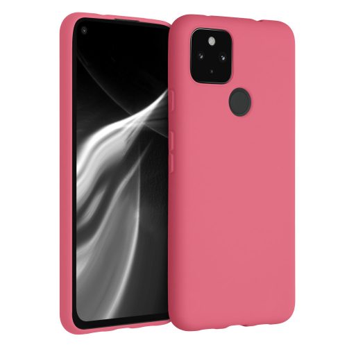 Кейс за Google Pixel 4a 5G, Силиконов, Розов, 51727.219