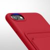 Калъф за iPhone 8 / iPhone 7 / iPhone SE 2, силиконов, червен, 55117.09