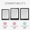 Капак за Kobo Aura H2O Edition 2, текстил, сив, kwmobile, 49111.04