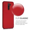 Кейс за Xiaomi Redmi 9, силиконов, червен, 53270.36