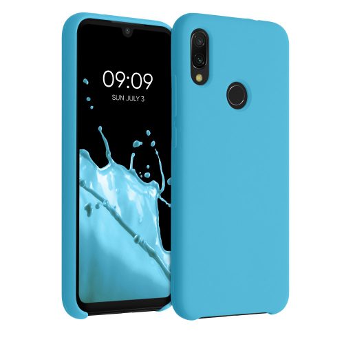 Калъф за Xiaomi Redmi Note 7 / Redmi Note 7 Pro, Силиконов, Син, 48714.223