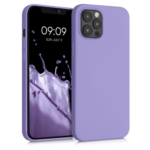 Кейс за iPhone 12 Pro Max, Силиконов, Лилав, 52714.222