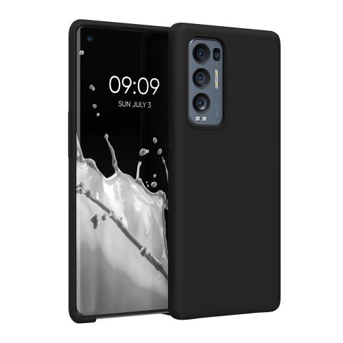 Калъф за Oppo Find X3 Neo, Силиконов, Черен, 55200.01