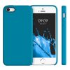 Калъф за iPhone 5 / iPhone 5s / iPhone SE, Силиконов, Син, 42766.224