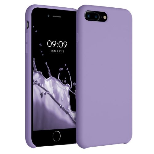 Калъф за iPhone 8 Plus / iPhone 7 Plus, Силиконов, Лилав, 40842.222