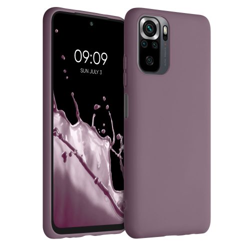 Калъф за Xiaomi Redmi Note 10 / Redmi Note 10S, Силиконов, Лилав, 54541.181