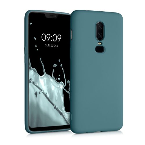 Кейс за OnePlus 6, Силиконов, Зелен, 55346.57