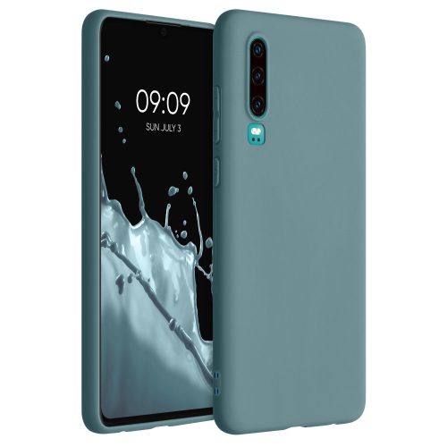 Кейс за Huawei P30, Силиконов, Зелен, 47410.207