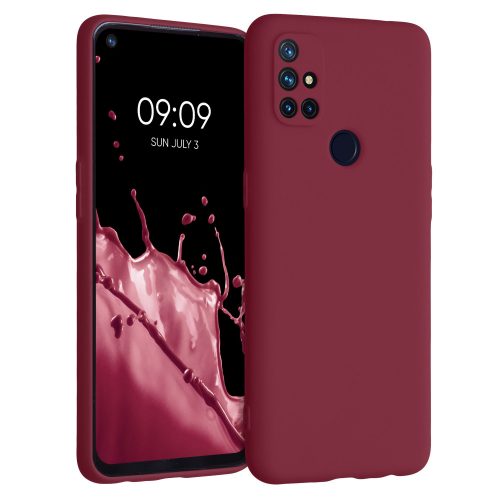 Кейс за OnePlus Nord N10 5G, Силиконов, Лилав, 53821.190