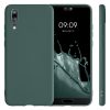 Капак за Huawei P20, Силиконов, Зелен, 44212.171