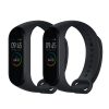 Комплект 2 каишки за Huawei Mi Band 4, kwmobile, силикон, черен, 49312.47