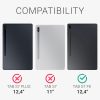 Калъф за таблет Samsung Galaxy Tab S7 FE, Kwmobile, черен, силикон, 55438.01