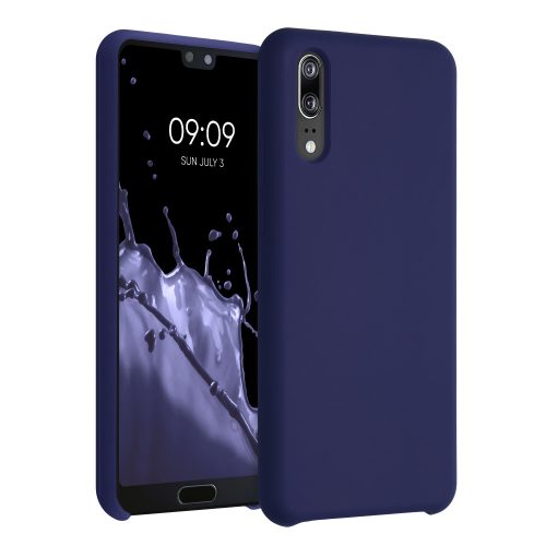 Калъф за Huawei P20, Силиконов, Син, 45689.182, kwmobile