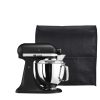 Защитен капак за KitchenAid 4.3-4.8 L, Kwmobile, черен, текстил, 53909.01