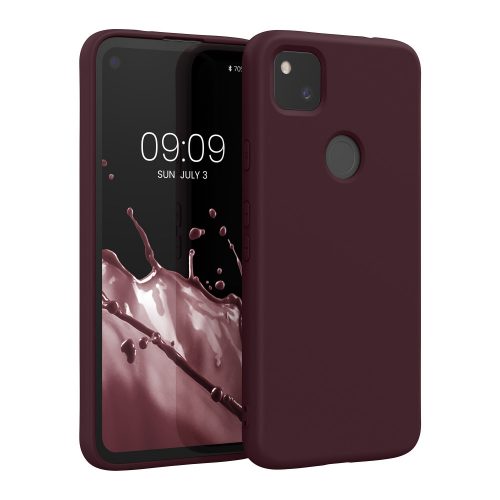 Кейс за Google Pixel 4a, Силиконов, Лилав, 52622.187