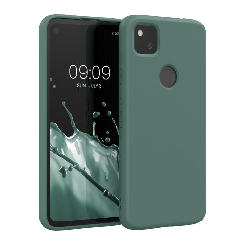 Кейс за Google Pixel 4a, Силиконов, Зелен, 52622.166