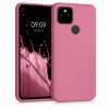 Кейс за Google Pixel 4a 5G, Силиконов, Розов, 53779.212