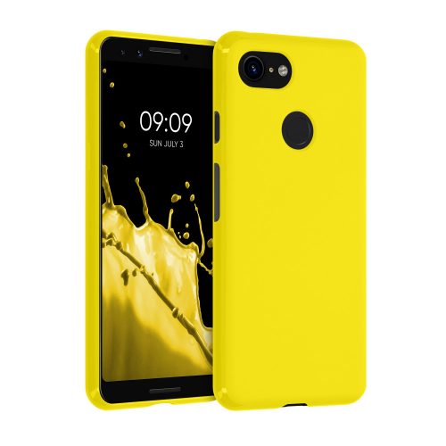 Кейс за Google Pixel 3, Силиконов, Жълт, 45967.165