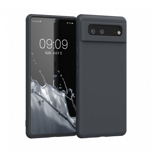 Калъф за Google Pixel 6, Силиконов, Сив, 55865.47, kwmobile