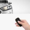 Калъф за автомобилен ключ за Mercedes Benz - Smart Key, kwmobile, силикон, черен / златен, 56003.01