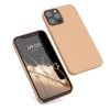 Калъф за iPhone 12 / iPhone 12 Pro, Силиконов, Кремав, 52641.194