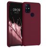 Кейс за OnePlus Nord N10 5G, Силиконов, Червен, 53890.209, kwmobile