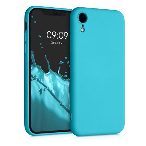 Калъф за Apple iPhone XR, Силиконов, Син, 49983.223, kwmobile