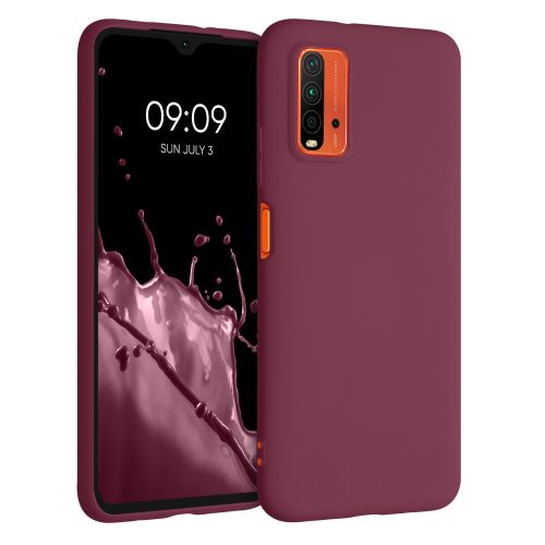 Кейс за Xiaomi Redmi 9T, Силиконов, Лилав, 54337.187