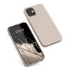 Калъф за Apple iPhone 12 / iPhone 12 Pro, Силиконов, Крем, 53938.96, kwmobile