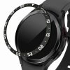 Рамка за циферблат за Samsung Galaxy Watch 4 Classic (46 мм), kwmobile, алуминий, черен, 56178.01