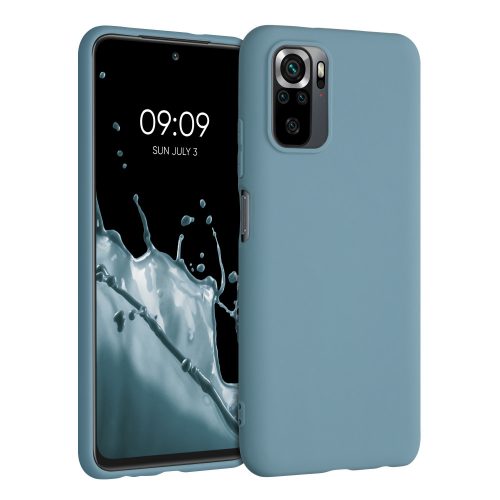 Калъф за Xiaomi Redmi Note 10 / Redmi Note 10S, Силиконов, Зелен, 54541.207, kwmobile