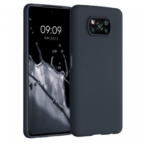 Кейс за Xiaomi Poco X3 NFC / Poco X3 Pro, Силиконов, Син, 53482.186, kwmobile