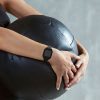 Комплект от 2 калъфа за Xiaomi Amazfit Bip / Amazfit Bip Lite, kwmobile, силикон, сребрист / черен, 54037.03