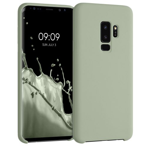 Калъф за Samsung Galaxy S9 Plus, Силиконов, Зелен, 44183.172, kwmobile