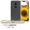 Калъф за OnePlus 6, Силиконов, Прозрачен, 48591.21, kwmobile