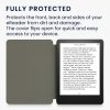 Капак за Kindle Paperwhite 11, текстилен, сив, kwmobile, 56259.19