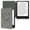 Капак за Kindle Paperwhite 11, Еко кожа, Сив, kwmobile, 56257.03