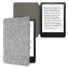 Калъф за Kindle Paperwhite 11, текстилен, сив, kwmobile, 56259.25