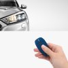 Капак за автомобилен ключ за Ford - 3 бутона - Keyless Go, kwmobile, силикон, син, 53133.11