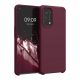 Калъф за OPPO Find X3 Lite, силиконов, червен, 55201.190, kwmobile