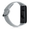 Комплект 2 каишки за Samsung Galaxy Fit (SM-R370), kwmobile, силикон, сиво / розово, 50233.154