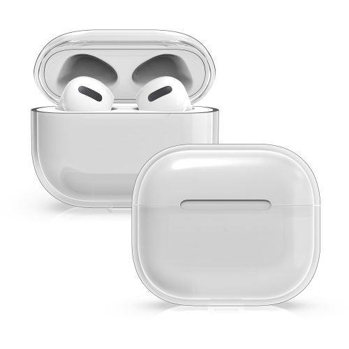 Капак за слушалки Apple AirPods 3, Kwmobile, прозрачен, пластмаса, 56543.03