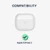 Калъф за слушалки Apple AirPods 3, Kwmobile, сив, силикон, 56655.22